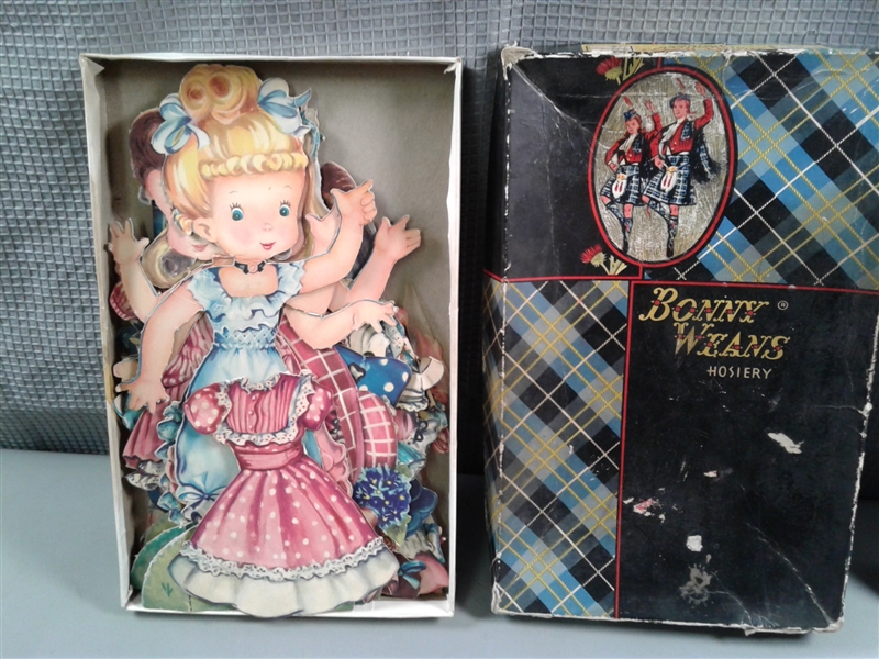 Vintage Plastic Babies and Paper Dolls