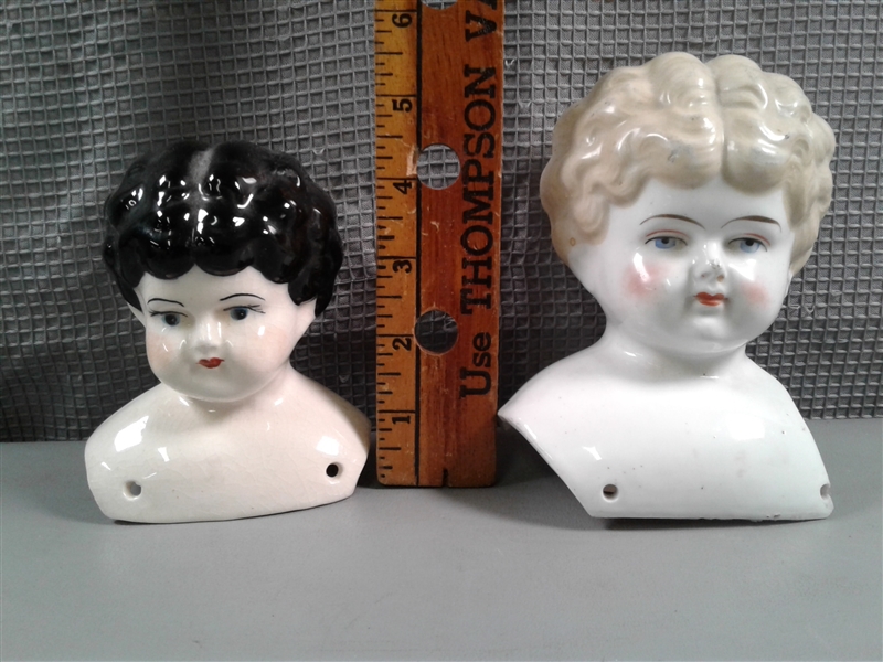 Vintage Porcelain Dolls, Heads, and Parts