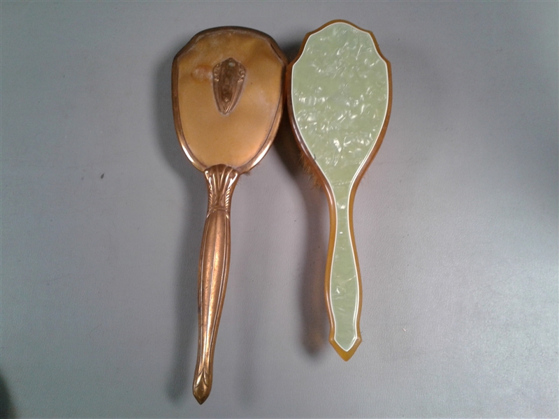 Antique and Vintage Hairbrushes and Hand Mirrors