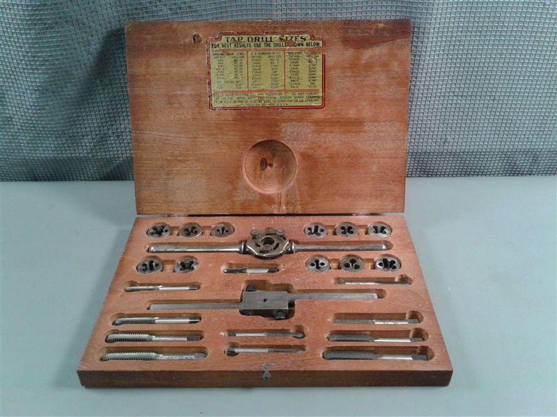 Tap And Die Set Henry L. Hanson 