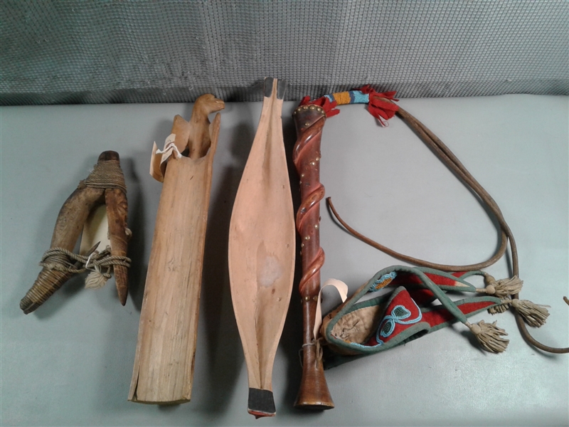 Vintage Thlinkit and Klickatat Indian Items