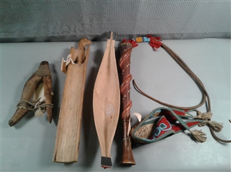 Vintage Thlinkit and Klickatat Indian Items