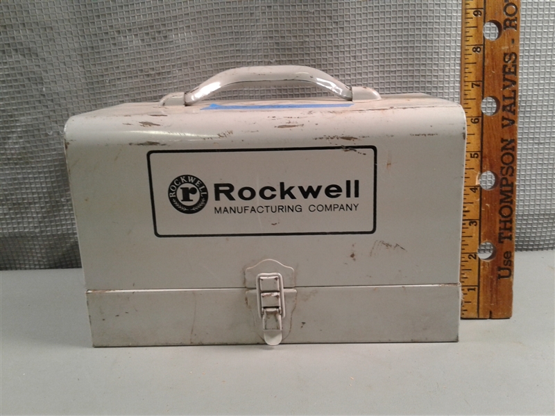 Vintage Rockwell Power Block Plane 167A With Case