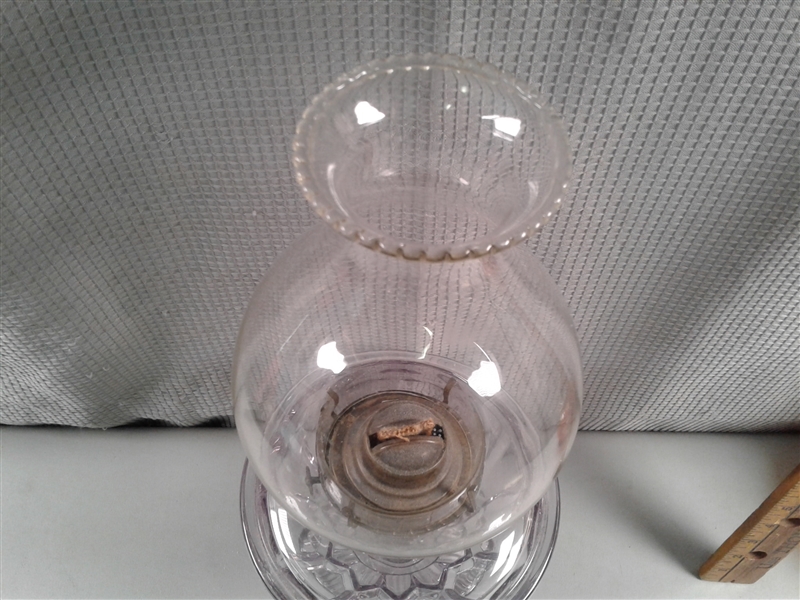 Vintage Hurricane Lamps