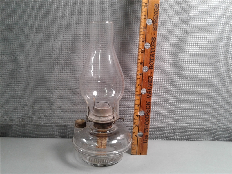 Vintage Hurricane Lamps