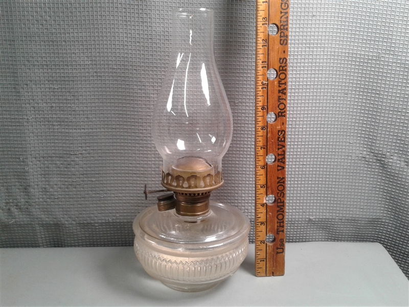 Vintage Hurricane Lamps