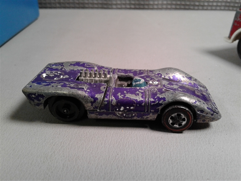 Vintage Hotwheels in Case and Other Die Cast Cars