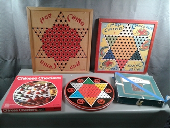 Vintage Board Games- Chinese Checkers and Abbott