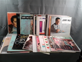 Vintage Vinyl Records- Honky Tonk Piano, Cafe Italiano, Al Martino, Sergio Franchi, etc