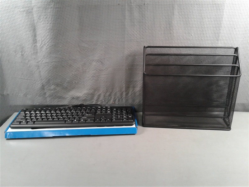 1 New ProHT Keyboard & Metal Mesh Organizer