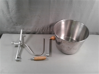 Stainless Steel Back To Basics Bread Dough Kneader/Mixer
