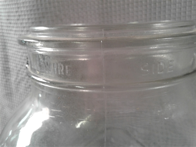 Large Ball Ideal Canning Jar & Ermetico Glass Canister