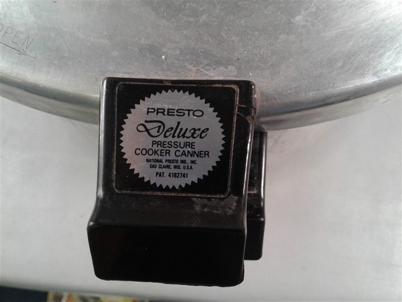 Presto Pressure Cookers- 60 & Deluxe Pressure Cooker Canner