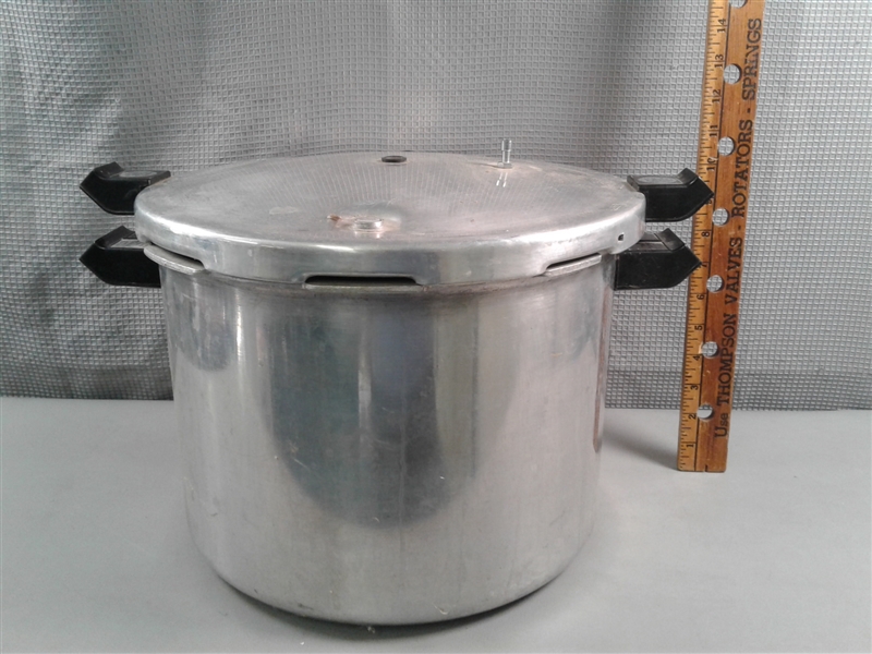Presto Pressure Cookers- 60 & Deluxe Pressure Cooker Canner