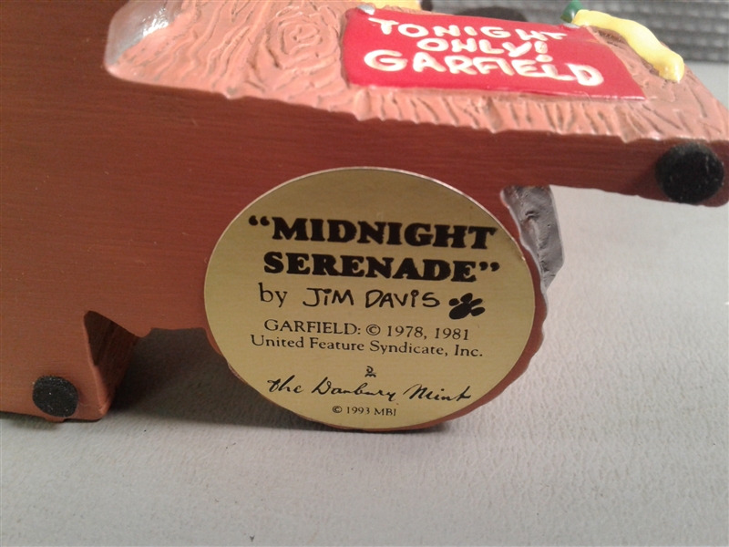 Collectible Jim Davis Garfield Midnight Serenade #6