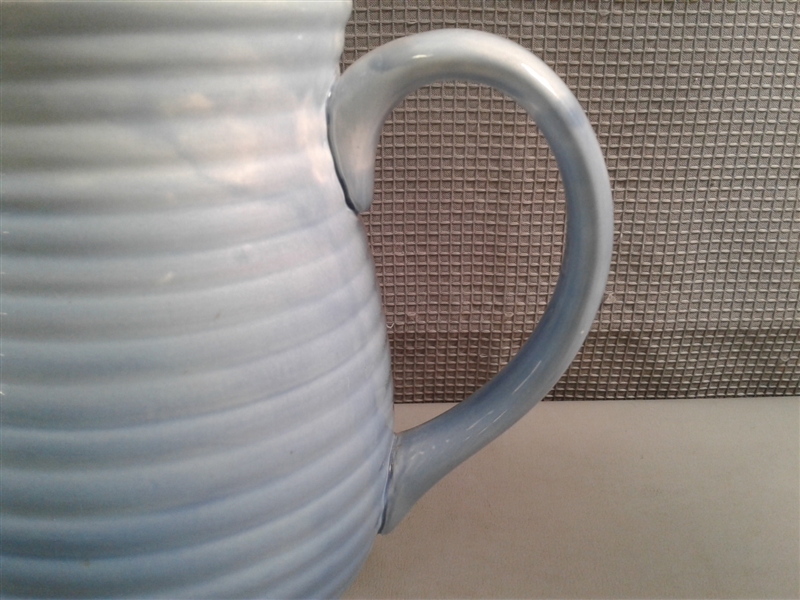 Hausenware Pottery Pitcher and Utensil Holder