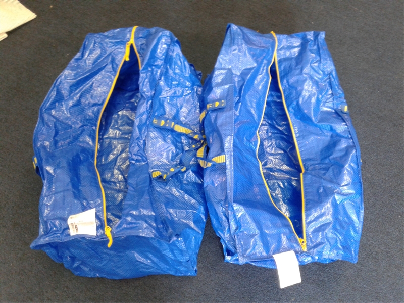 Pair of 27 Ikea Storage Bags