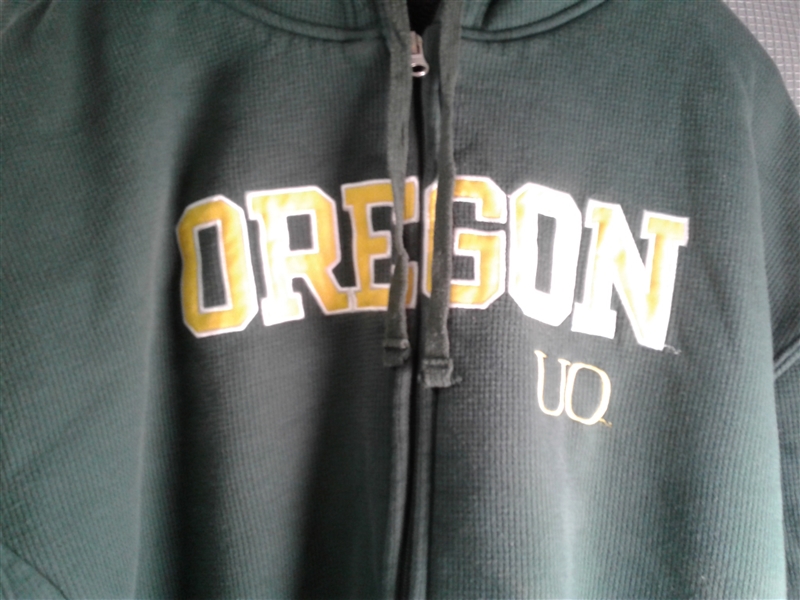 XXL Oregon Ducks Zip Up Sweaters
