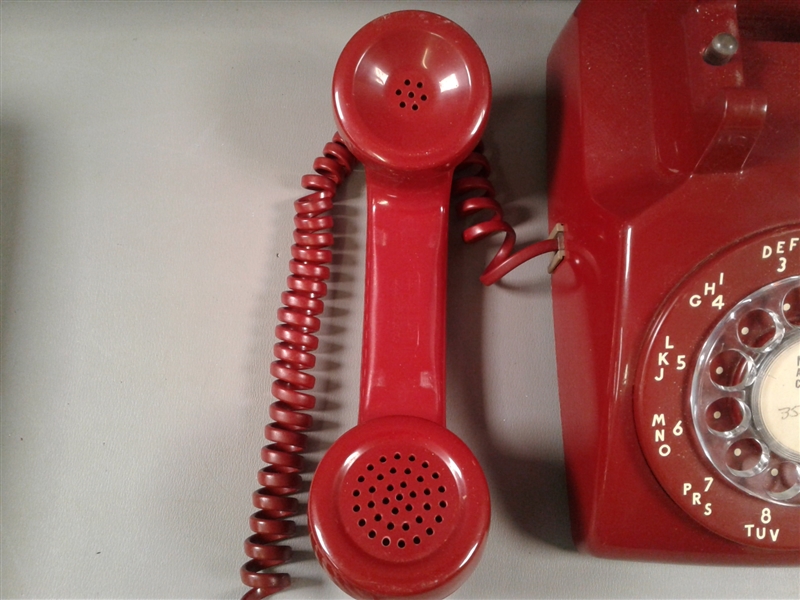 Pair of Vintage Rotary Phones