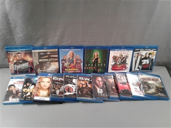 Blu-Ray Disc Movies-S.W.A.T., Disturbia, Resolution, Holy Matrimony, Etc