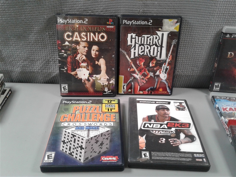 Playstation, PS2, & PS3 Games