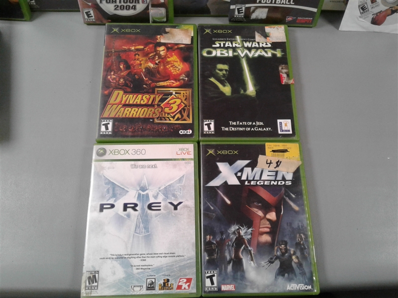 Xbox, Xbox 360, & Nintendo Gamecube Games