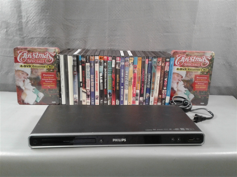 Philips DVD Player and DVDs