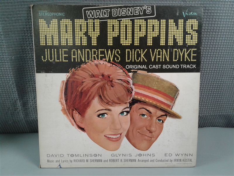  Vintage Vinyl Records-Mary Poppins, Engelbert Humperdinck, etc.