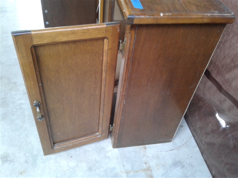 Small Wood Cabinet 