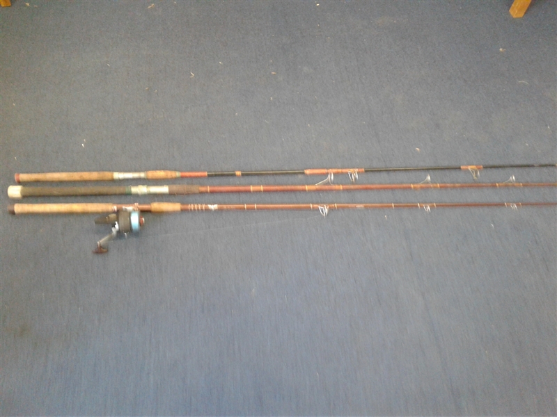 Vintage Fishing Poles 