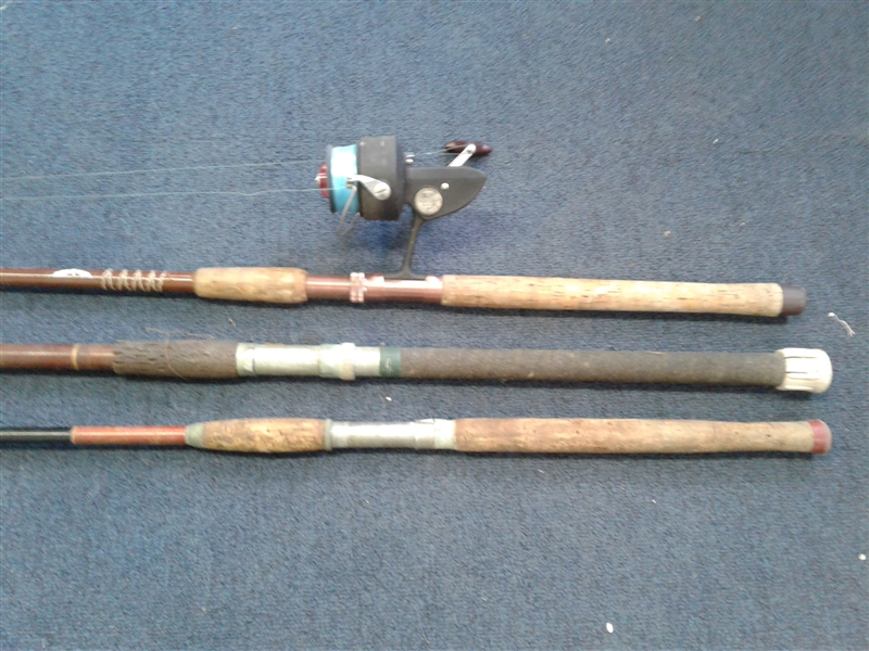 Vintage Fishing Poles 