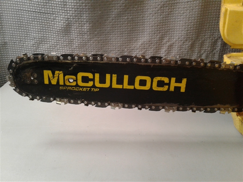 Eager Beaver McCulloch Chainsaw