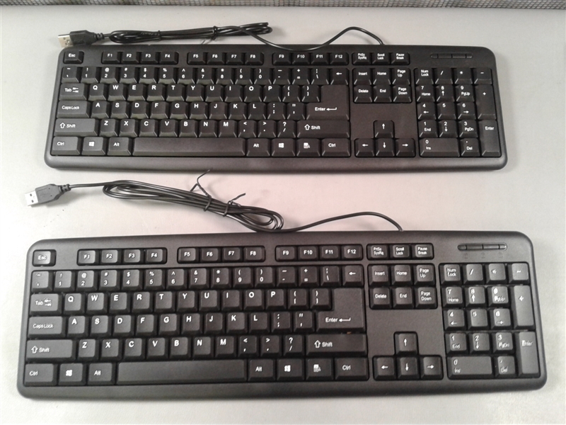 2 ProHT Standard USB Wired Keyboard 