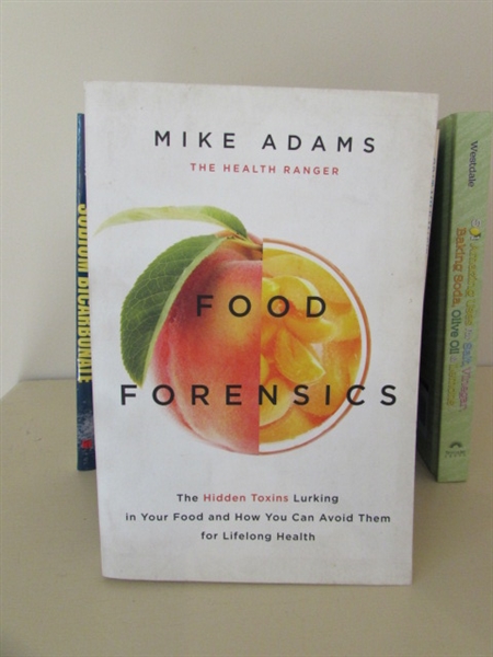 BOOKS - FOOD FORENSICS, SALT, VINEGAR & MORE