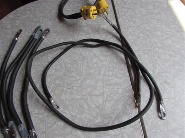 BATTERY CORDS & EXTENSION CORD