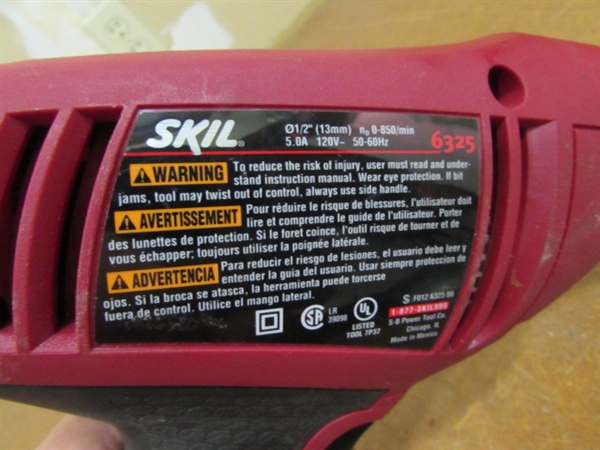 SKIL 1/2 ELECTRIC DRILL