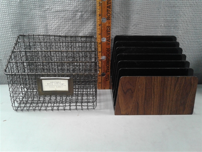 Office Supplies- Letter Holders, Duster, Clipboard, Dictionary, ETC
