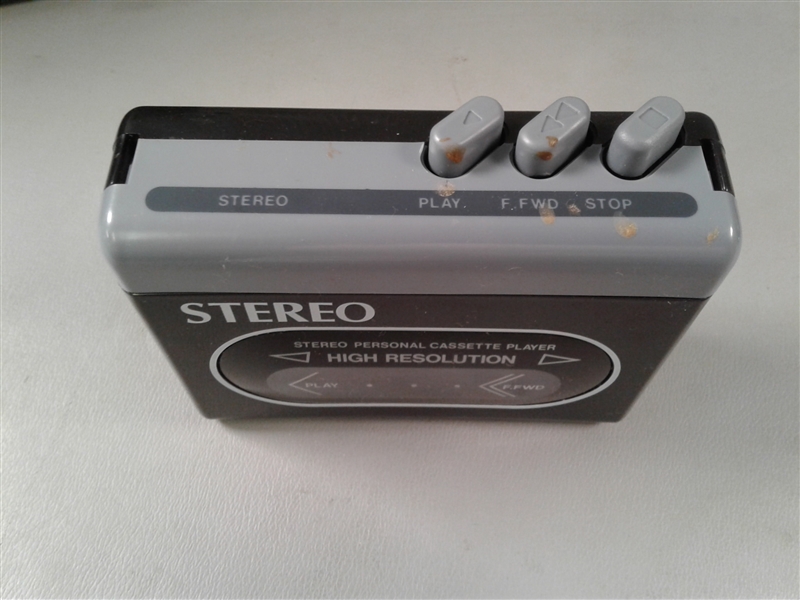 Personal Stereo Cassette Player, Radio Shack Stereo, A/V Cable, RF Modulator, ETC