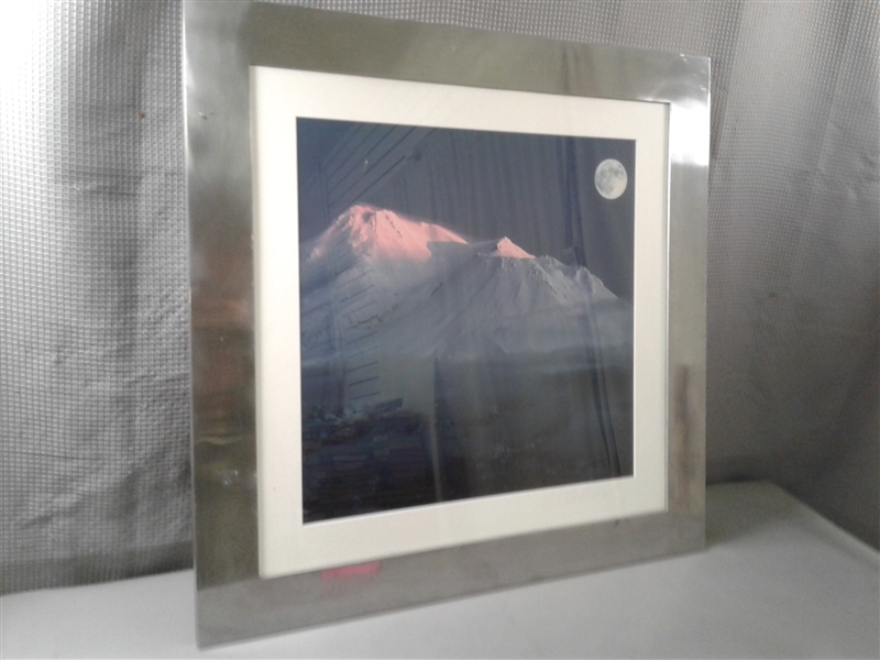 Framed Mt Shasta Picture