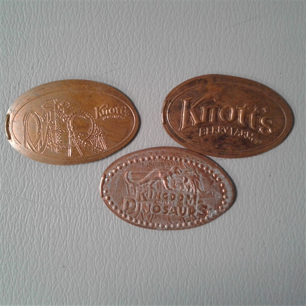2 Gold Certificates, Ripley's Believe It Or Not Coin, And Knott's Berry Farm Pennies