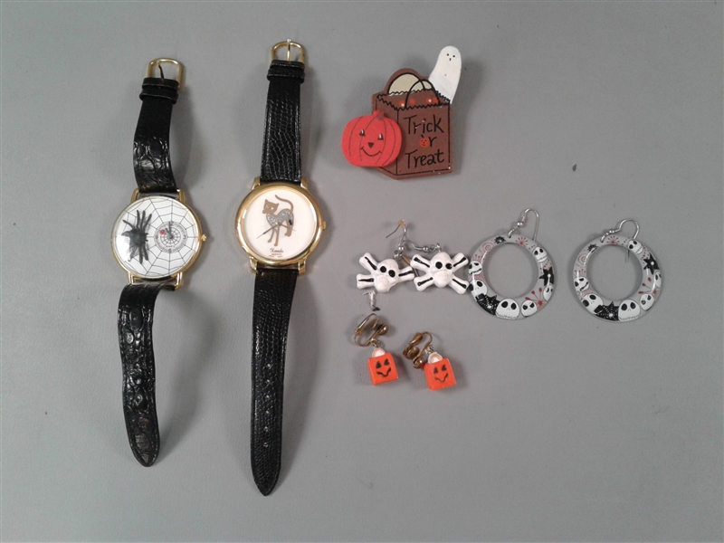 Halloween Jewelry- Nightmare Before Christmas, Xanadu & Renee Nicol Watches, etc