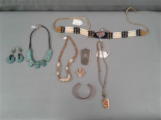 Vintage Tribal Jewelry- Florenta, Kokopelli, etc