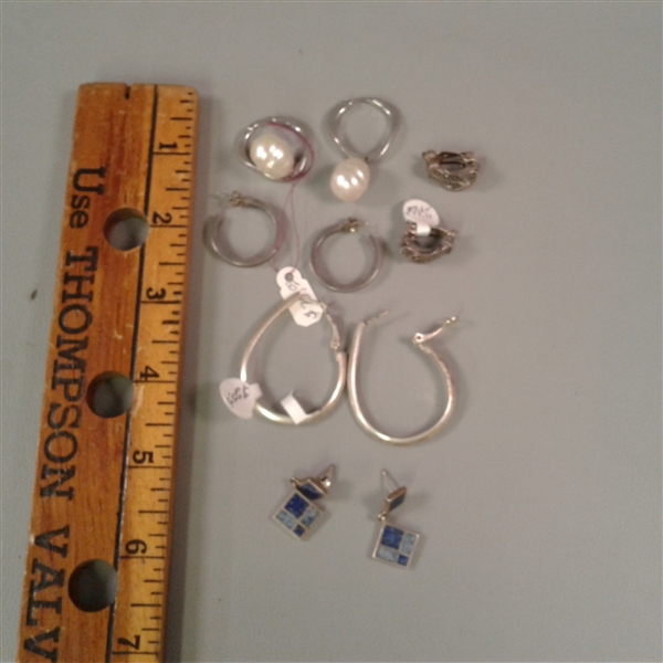 All Italian 925 Sterling Silver Jewelry- Pendant, Earrings, Bracelets, Necklaces