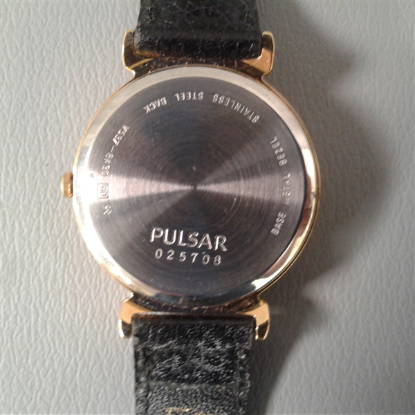 Pulsar Mickey Mouse Watch with Leather Band