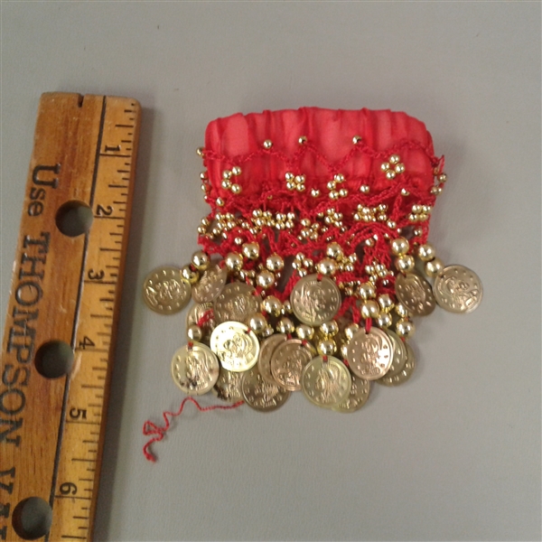 Belly Dance Coin Armband And Belt