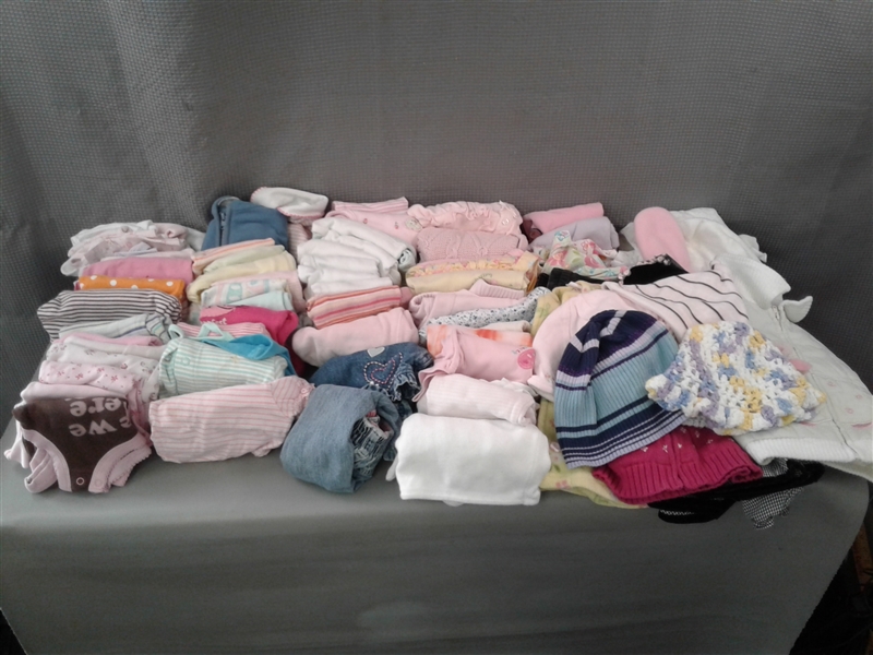 Baby Girl Clothes- NB-6 Month