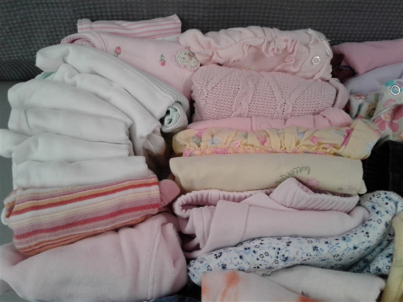 Baby Girl Clothes- NB-6 Month