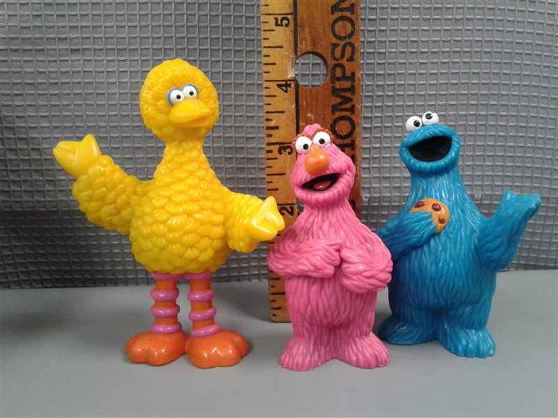 Sesame Street Books, Figurines, & Play Mat