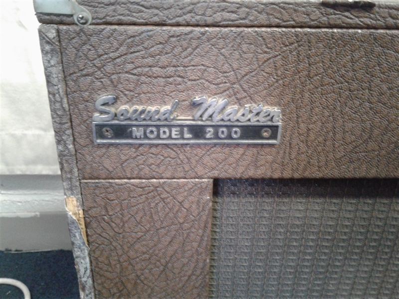 Vintage Sound Master PA Model 200