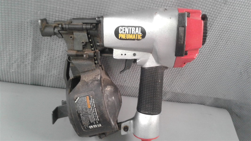 Central Pneumatic 11 Gauge Coil Roofing Nailer